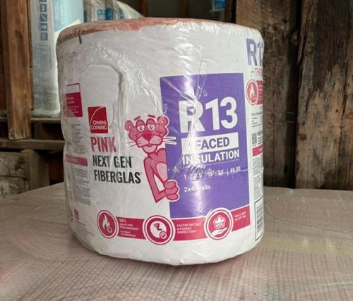 R-13 3.5"x15"x32' KRAFT F-G INSULATION 40SQ.FT ROLL