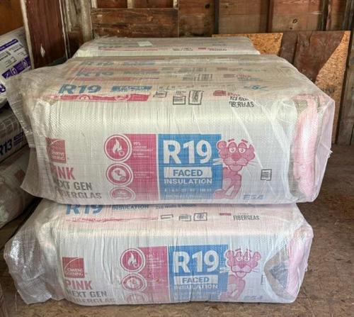 6"x23" KRAFT F-G INSULATION BATTS 118.83 sq.ft.