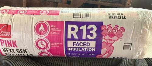 R-13x15 KRAFT F/G INSULATION BATTS 125.94sq.ft.