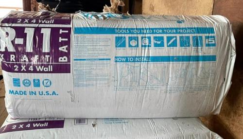 R-11 3.5"x23" KRAFT F-G INSULATION 133.70 SQ.FT. BATTS