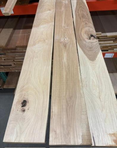 13/16" #1C/#2A/#2B KNOTTY/RUSTIC HICKORY RNDM W&L SLR-1E