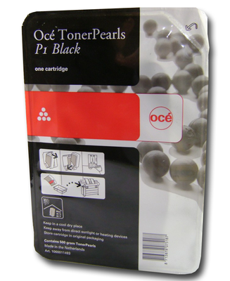 Oce Black TonerPearls for ColorWave 600 1 Bottle per Carton