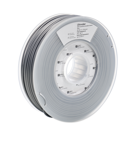 UltiMaker ABS -  Silver 750g -  (NLD)