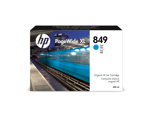 HP PageWide XL 849 Cyan Ink Cartridge 400ml