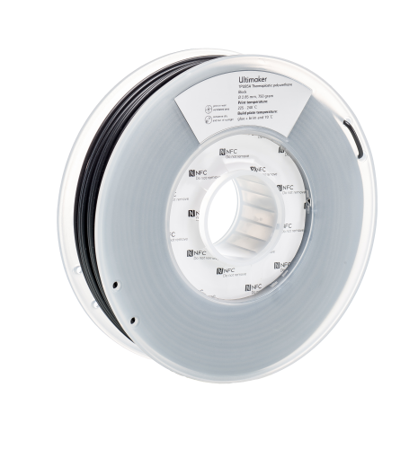 UltiMaker TPU95A Black Filament 750g 2.85mm