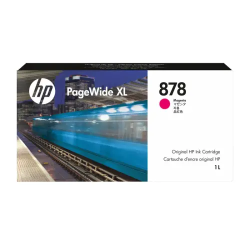 HP PageWide XL 878 Magenta Ink Cartridge 1L