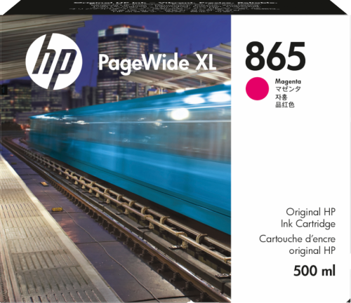 HP PageWide XL 865 Magenta Ink Cartridge 500ml