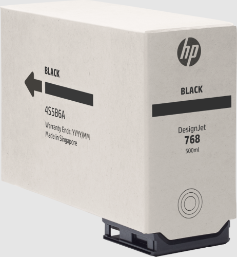HP DesignJet 768 Black Ink Cartridge 500ml