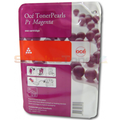 Oce Magenta Toner Pearls for ColorWave 600 1 Bottle per Carton