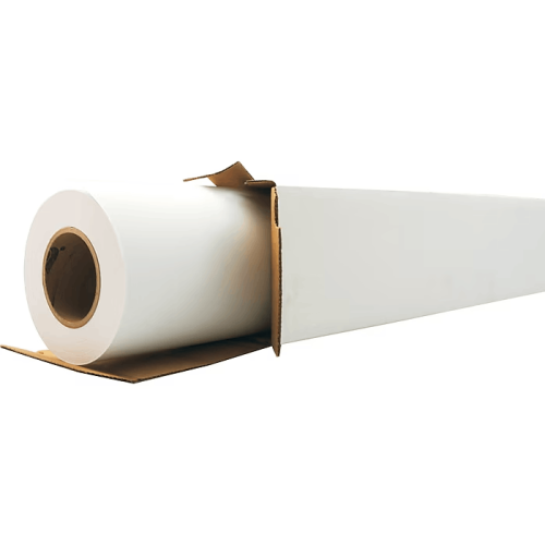 36" x 100' - 6m Adhesive Water Resistant Matte Vinyl.  2" Core, 1 Roll per Carton