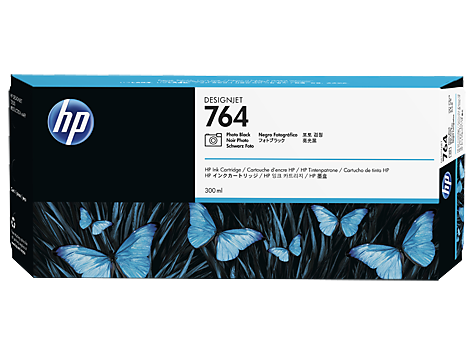 HP DesignJet 764 Photo Black Ink Cartridge 300ml