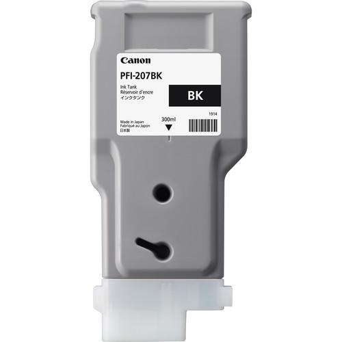 Canon PFI-207 Black Ink Tank 300ml