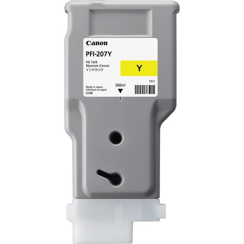 Canon PFI-207 Yellow Ink Tank 300ml