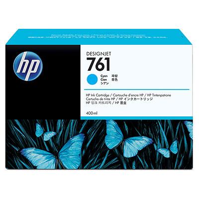 HP DesignJet 761 Cyan Ink Cartridge 400ml