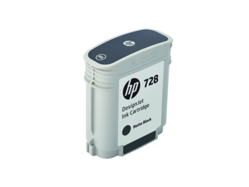 HP DesignJet 728 Matte Black Ink Cartridge. 130ml