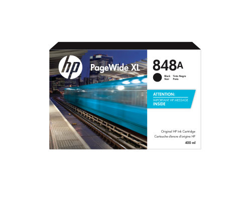 HP PageWide XL 848A Black Ink Cartridge 400ml