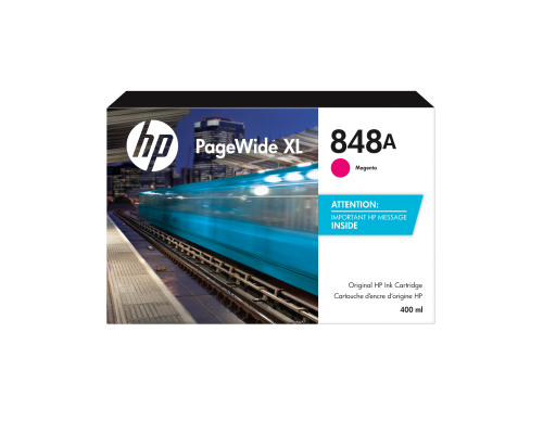 HP PageWide XL 848A Magenta Ink Cartridge 400ml