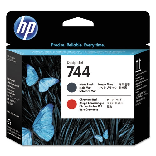 HP DesignJet 744 Matte Black/Chromatic Red Printhead