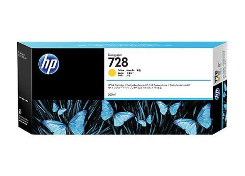 HP DesignJet 728 Yellow Ink Cartridge 300ml