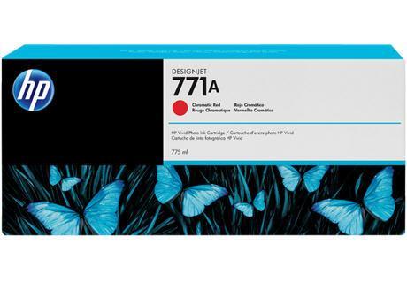 HP DesignJet 771A Chromatic Red Ink Cartridge. 775ml (Z6880/Z6200 only)