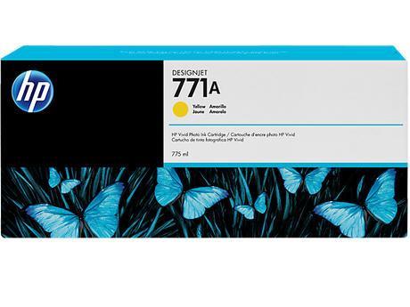 HP DesignJet 771A Yellow Ink Cartridge. 775ml