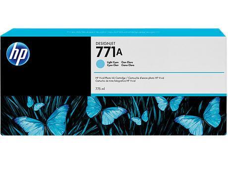 HP DesignJet 771A Light Cyan Ink Cartridge. 775ml