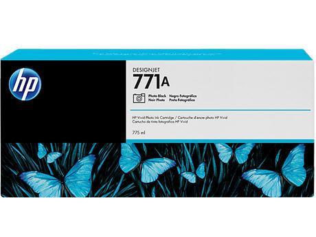 HP DesignJet 771A Photo Black Ink Cartridge. 775ml