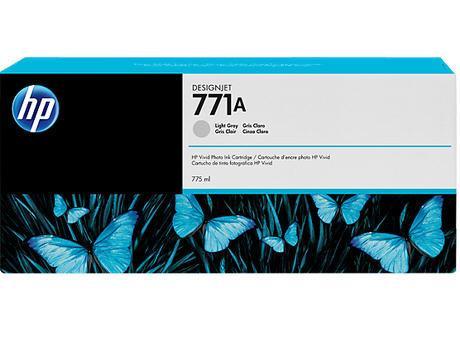 HP DesignJet 771A Light Gray Ink Cartridge. 775ml