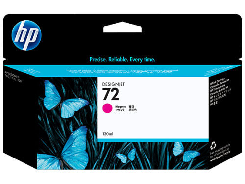 HP DesignJet 72 Magenta Ink Cartridges.  130ml