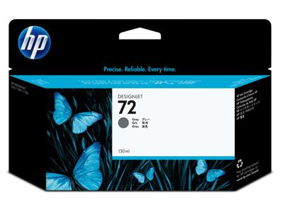 HP DesignJet 72 Gray Ink Cartridges.  130ml