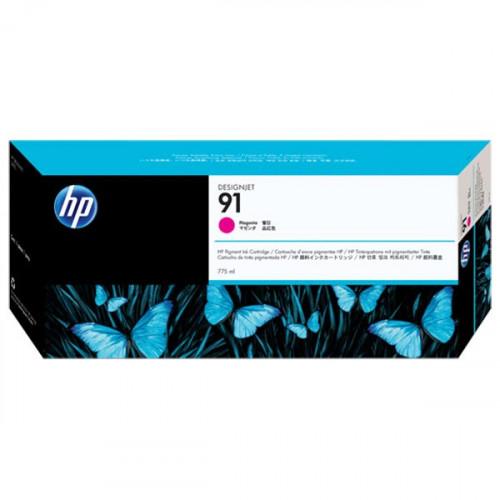 HP DesignJet 91 Magenta Ink Cartridge 775ml