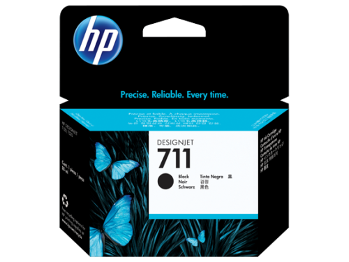 HP DesignJet 711 Black Ink Cartridge. 80ml