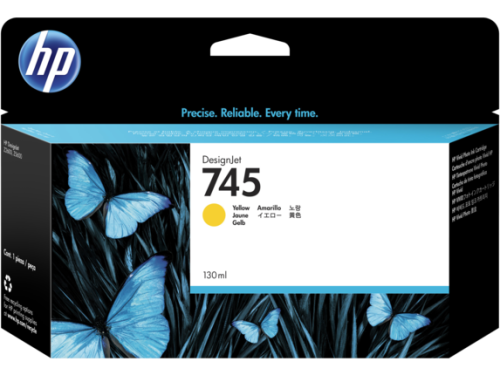 HP DesignJet 745 Yellow Ink Cartridge. 130ml