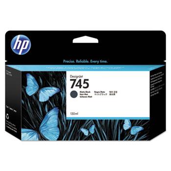 HP DesignJet 745 Matte Black Ink Cartridge. 130ml