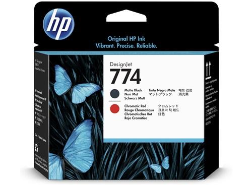 HP DesignJet 774 Matte Black/Chromatic Red Printhead
