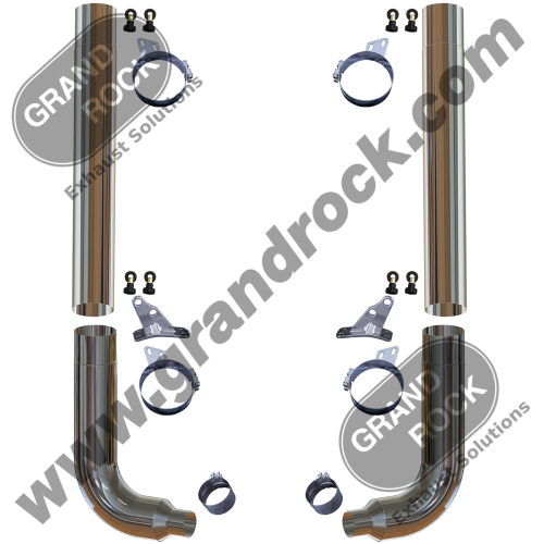 DUPLEX KIT 94-02 PETE 379 RETRO FIT W/OFFSET BRKTS