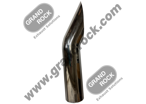 7" X 36" AUSSIE, OD; CHROME