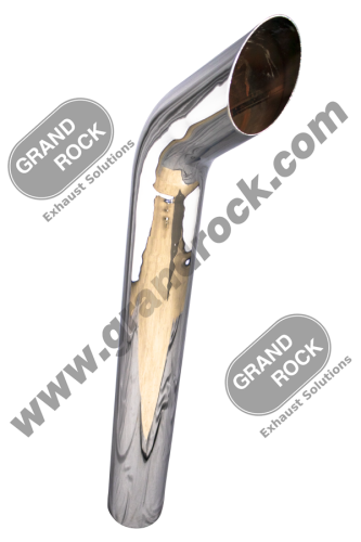 STACK BULLHORN,5"X48,OD CHR