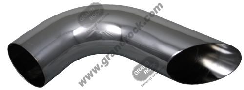 ELBOW,5"90DEG OD/MITER CHR