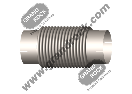 4" X 10" 2 PLY BELLOWS  ID/ID; 321 SS