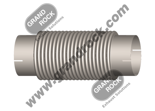 4" X 12" 2 PLY BELLOWS  ID/ID; 321 SS