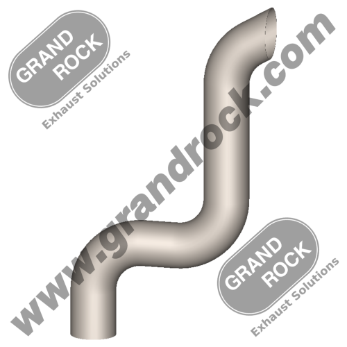 STACK DUMP,4"3-BEND OD/MITER ALZ