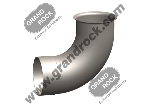 ELBOW,5"90DEG ID/FLARE ALZ