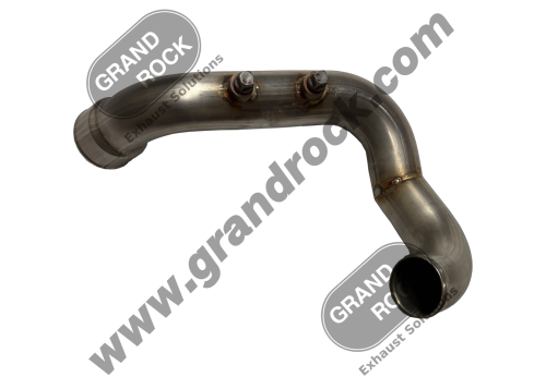 2.5" 3-BEND LOWER COOLANT TUBE; 304SS