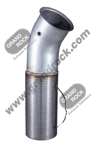 ELBOW,5"35DEG FLEX FLARE PYRO ALZ