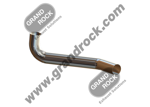 5"2-BEND OD/OD PIPE RIGHT CHR