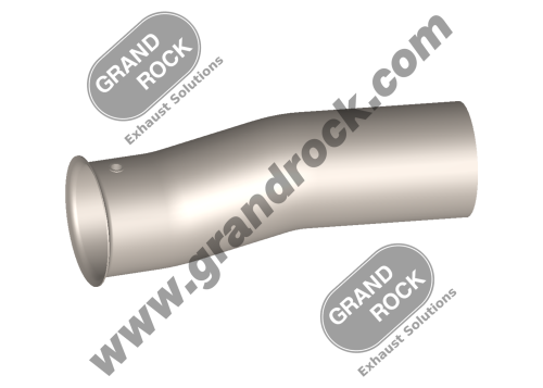 5" 2 BEND TURBO PIPE, ALZ