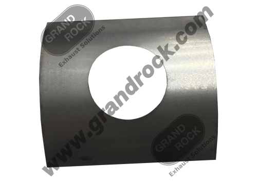 BLANK 3.5" MUFFLER PATCH