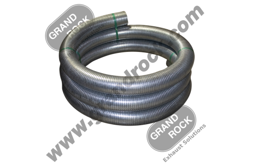 4"X 25FT, .018" GALVANIZED FLEX