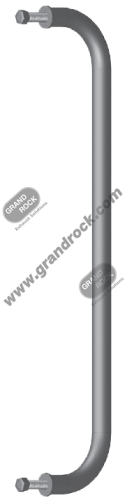 GRAB HANDLE, 24" 304SS